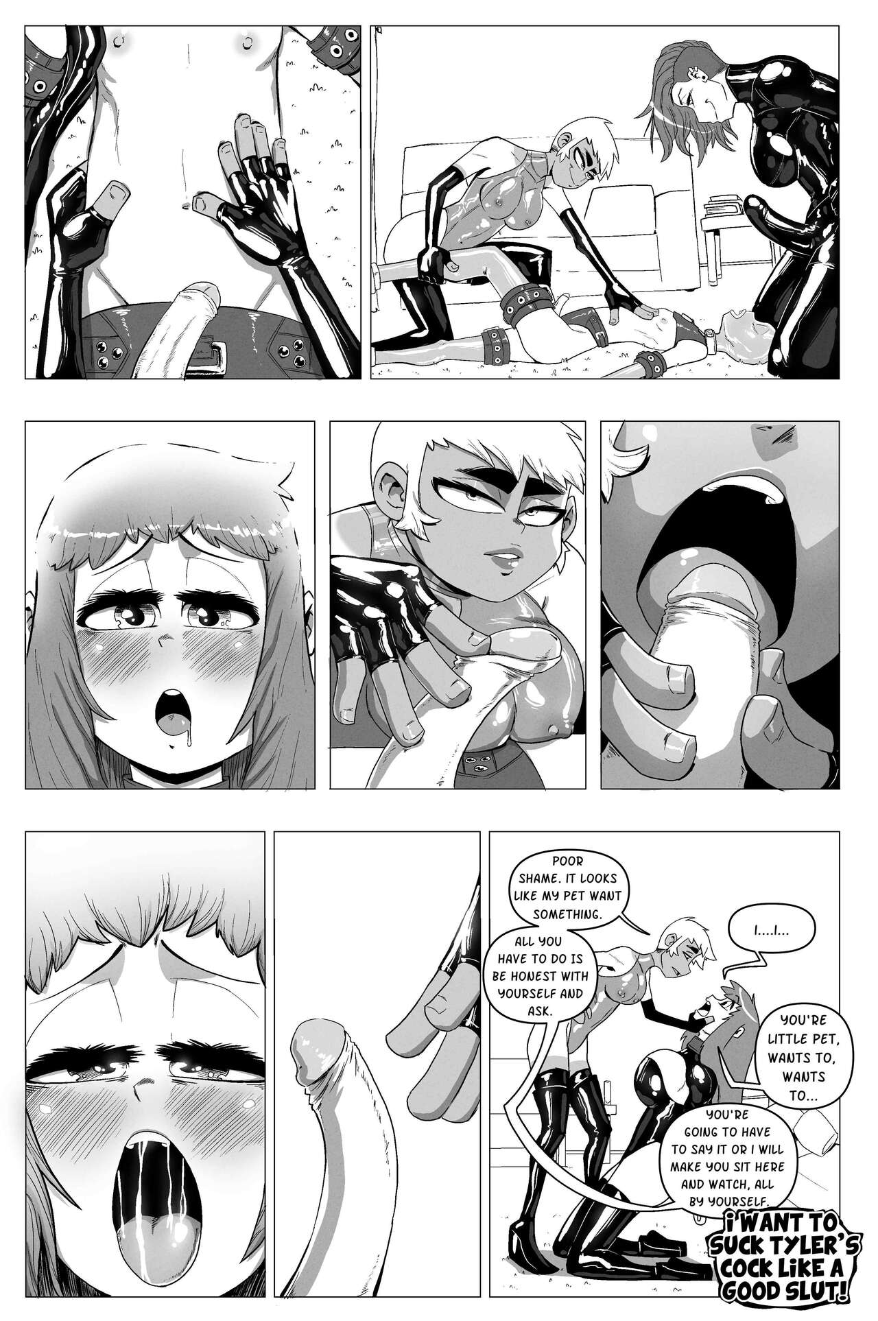 Fetishhand: Lust Comic page 4 full