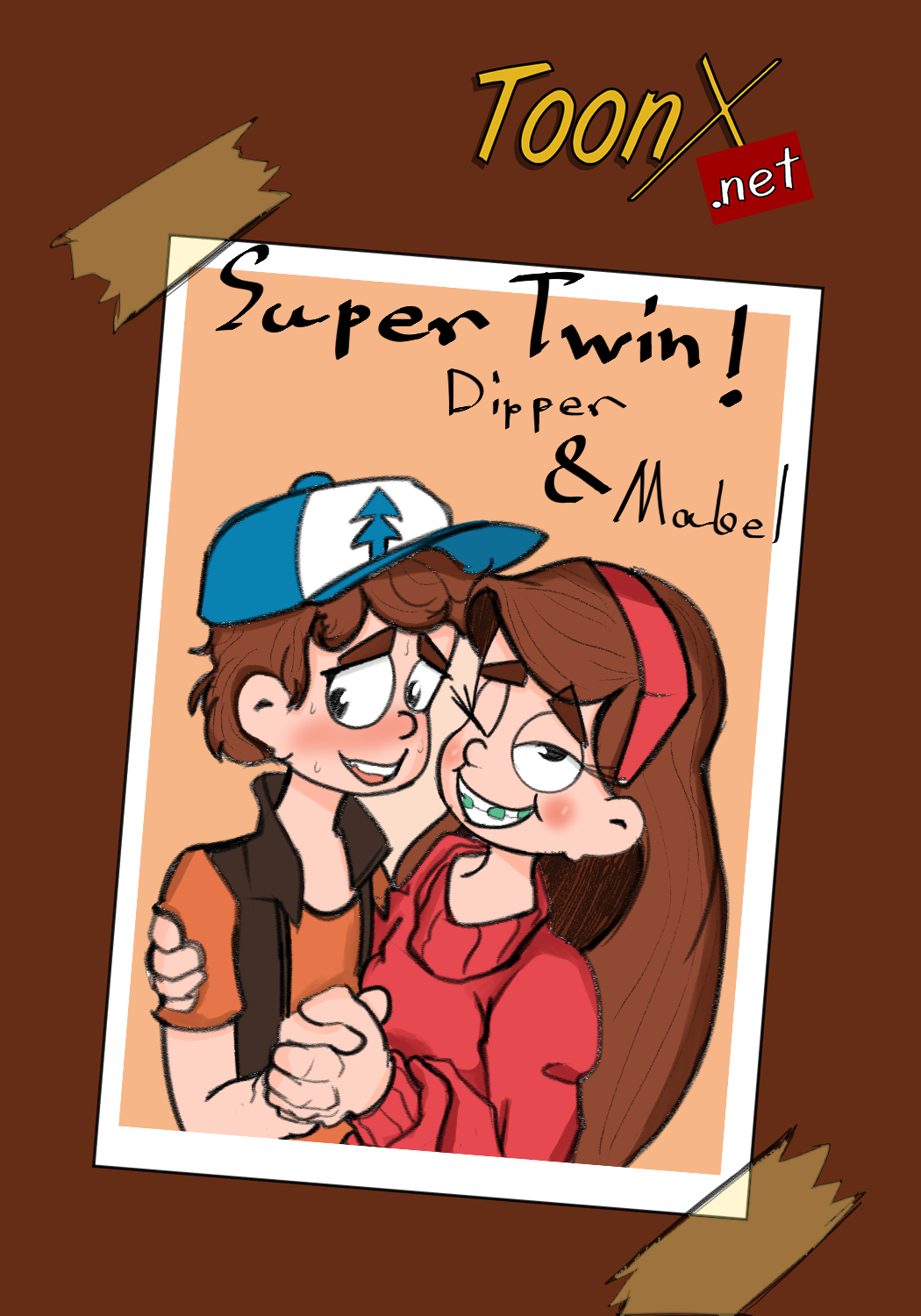 Super twins dipper & mabel- Anont page 1 full