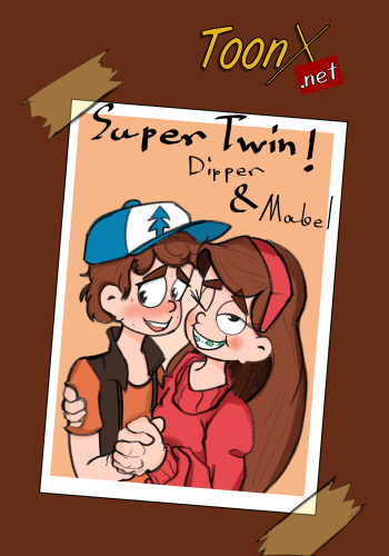 Super twins dipper & mabel- Anont cover