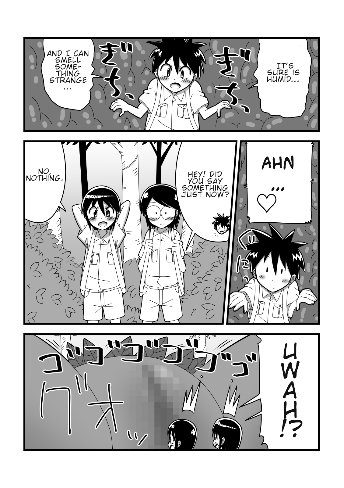 Shota Tankentai ga Hikyou de Kyojinzoku no Onee-san to Deatta Hanashi | The story of a shota expedition team who came across an Onee-san from a giant tribe in an unexplored region page 4 full