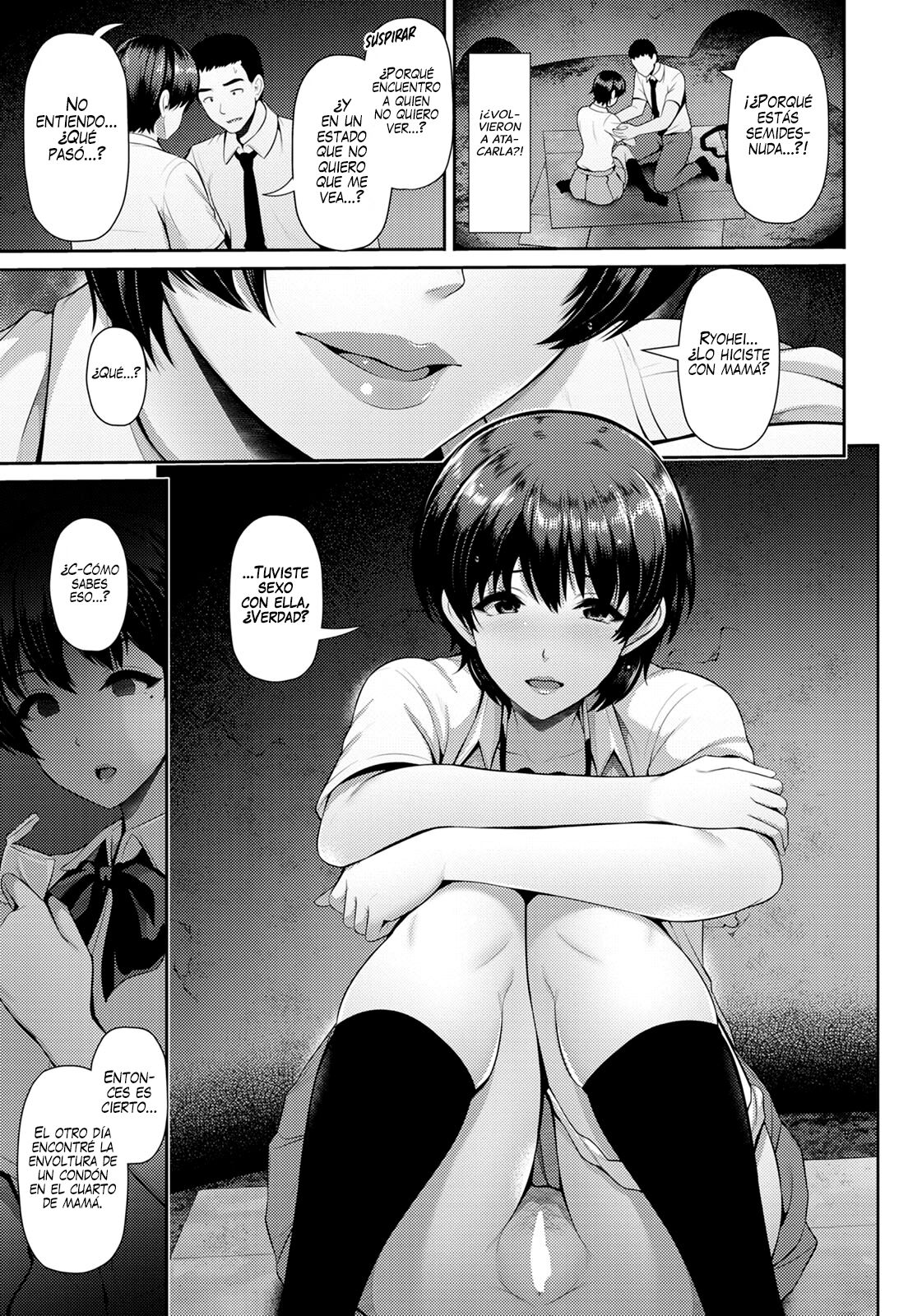 Oyako to Seiai | Relaciones Sexuales con Madre e Hija ~Natsuki-san~ page 5 full