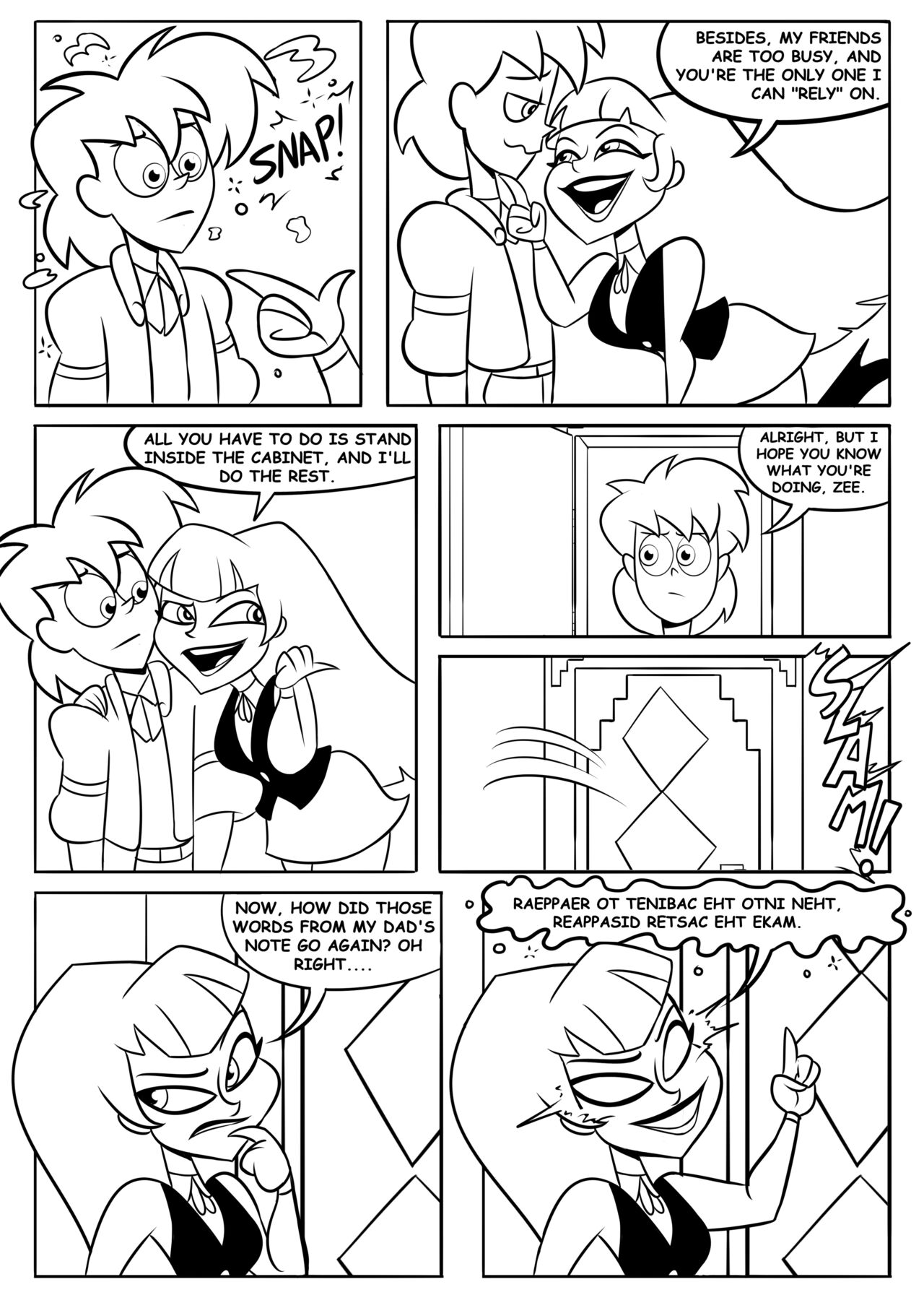 Zatanna'S Magic Trick 1-2 page 2 full