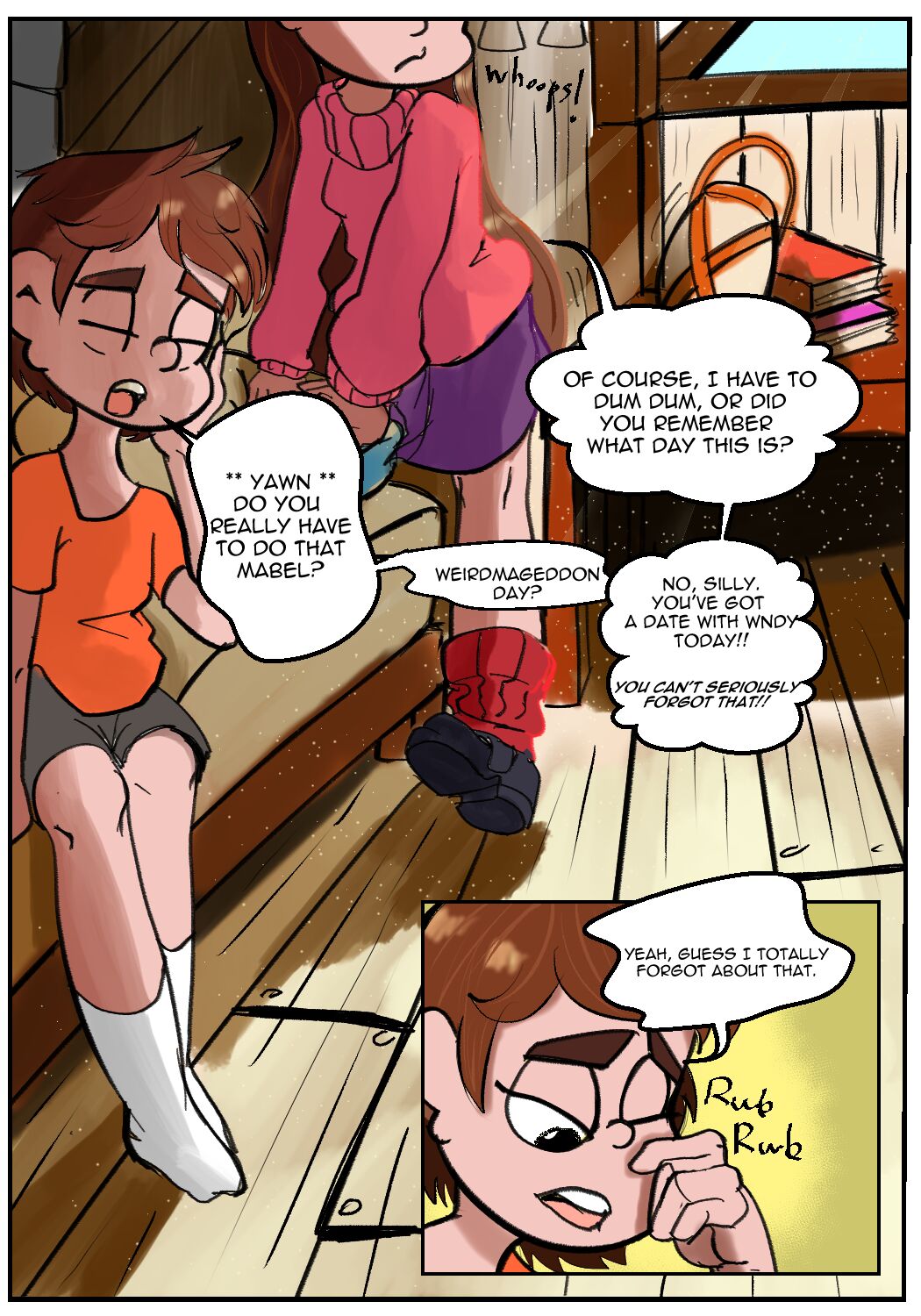 Dipper & Mabel  2: My Bro-Bro page 5 full