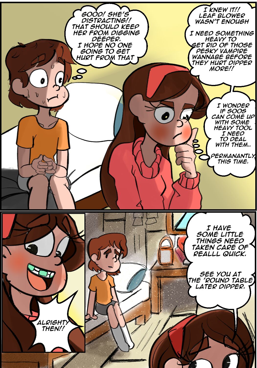 Dipper & Mabel  2: My Bro-Bro page 8 full