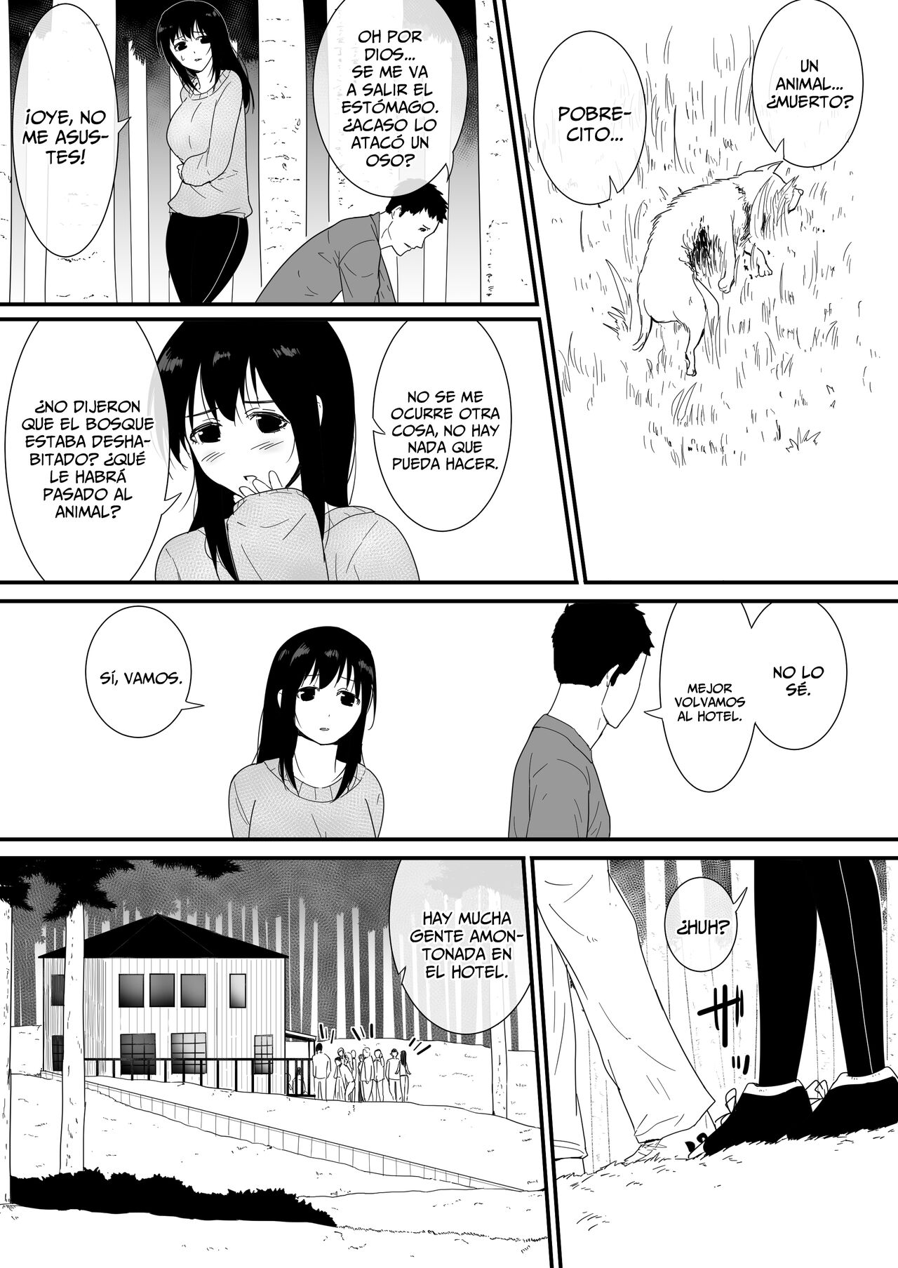 Mesu ga Fusoku Shita Mori de wa Ningen no Mesu ga Osowareru page 7 full