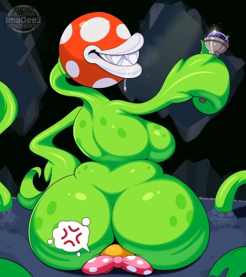 [imadeej] Piranha Plant Facesit (Super Mario) cover