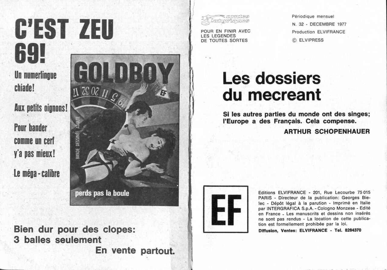 PFA - Contes satyriques #32 Les dossiers du mécréant page 2 full