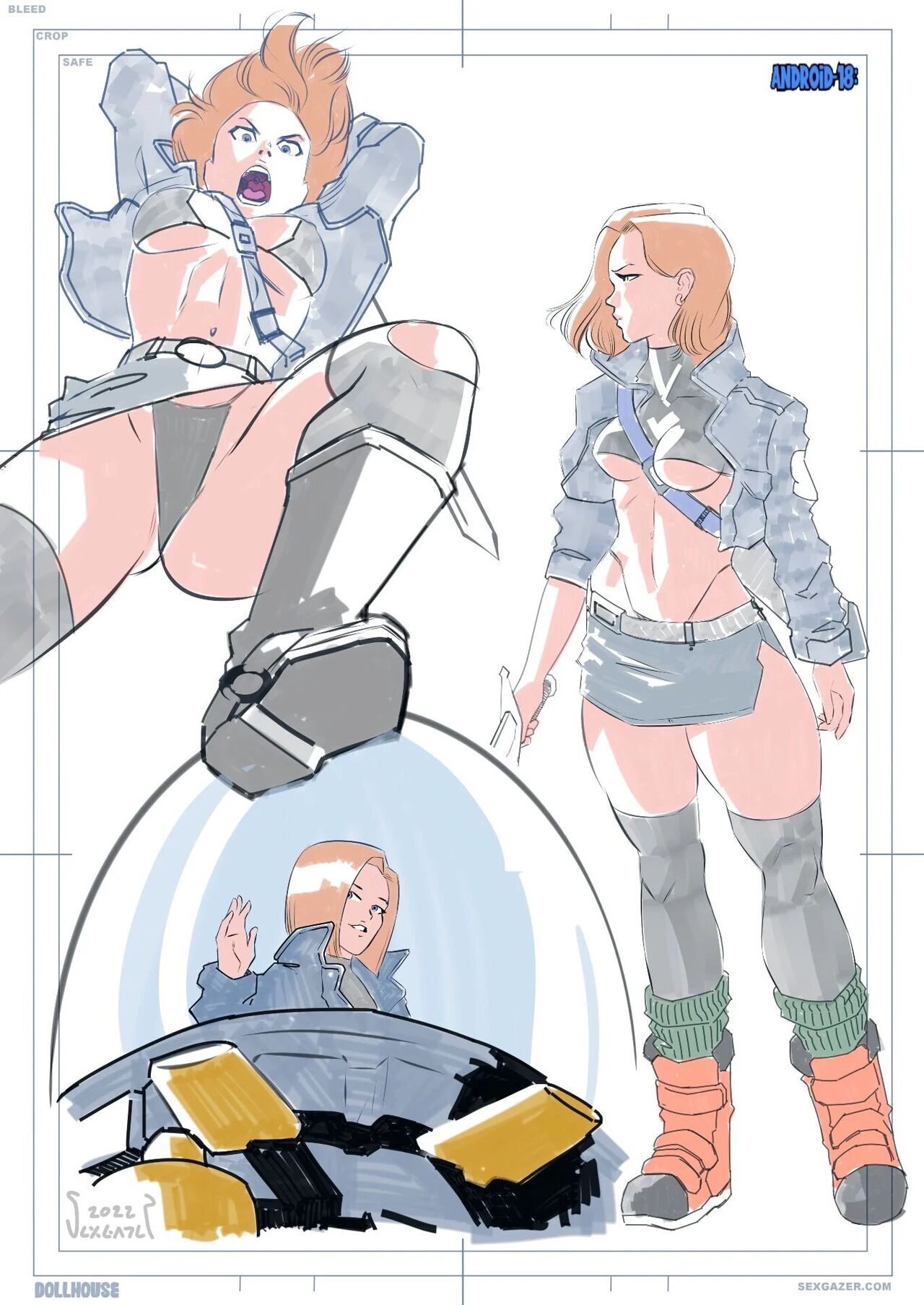 Android 18: Screw-Loose   - english page 2 full