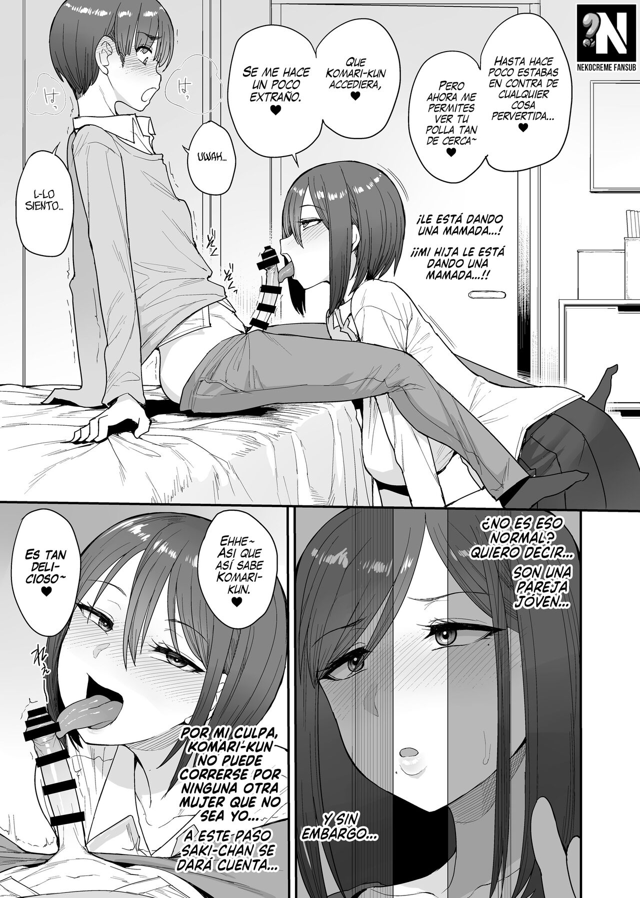 Succubus no Rinjin Onomiya-ke no Oyako | Mi Vecina Sucubo, el caso de la  Madre e Hija de la Familia Onomiya - Page 12 - Comic Porn XXX