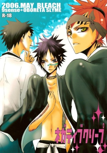 [9sense, Oboreta Slyme (Kuroki Azuma, Sakino Yuuya)] Negative Creep (Bleach) [English] {Arigatomina} cover