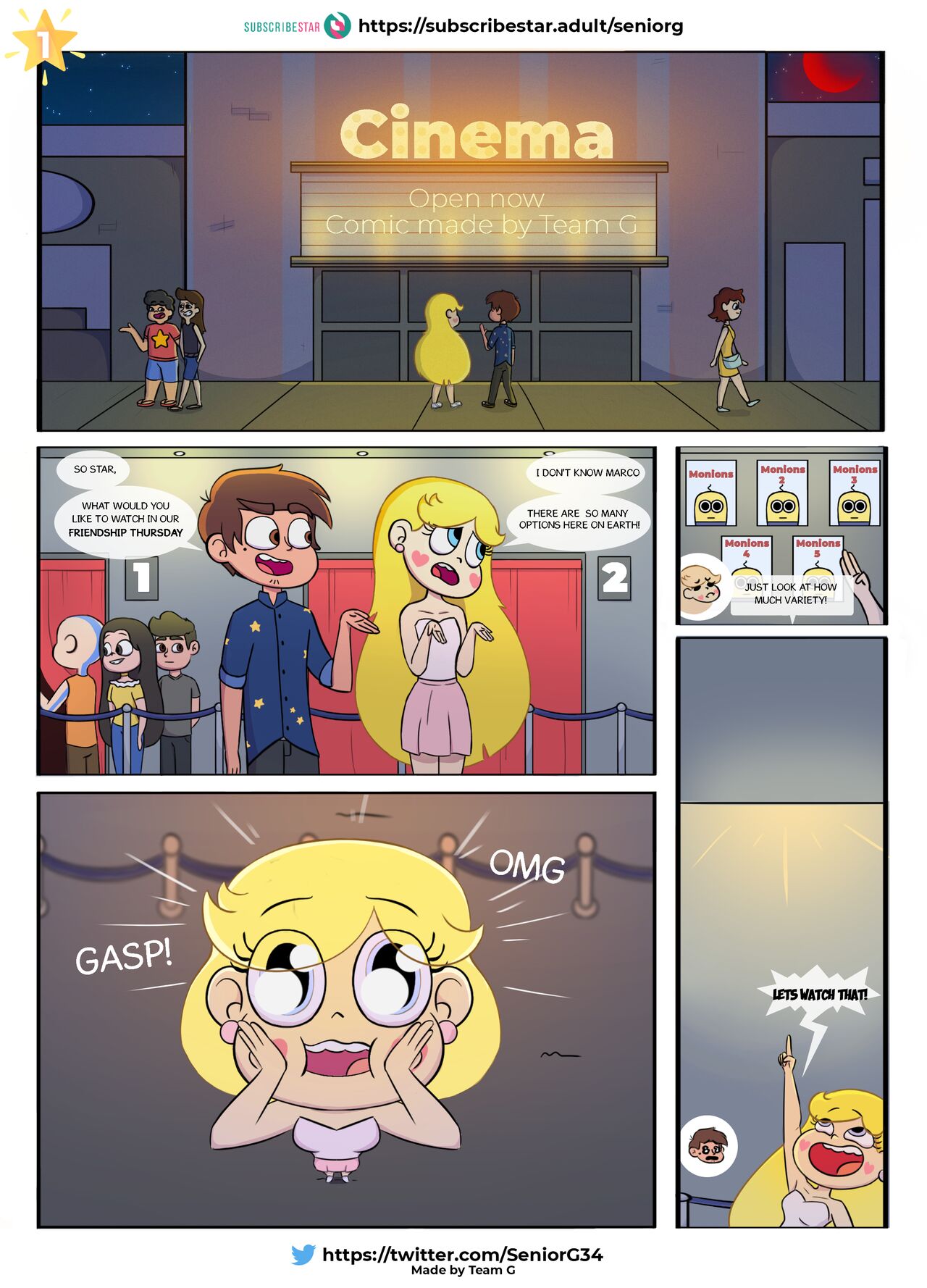 Friendship Thursday  - properly uncensored page 1 full