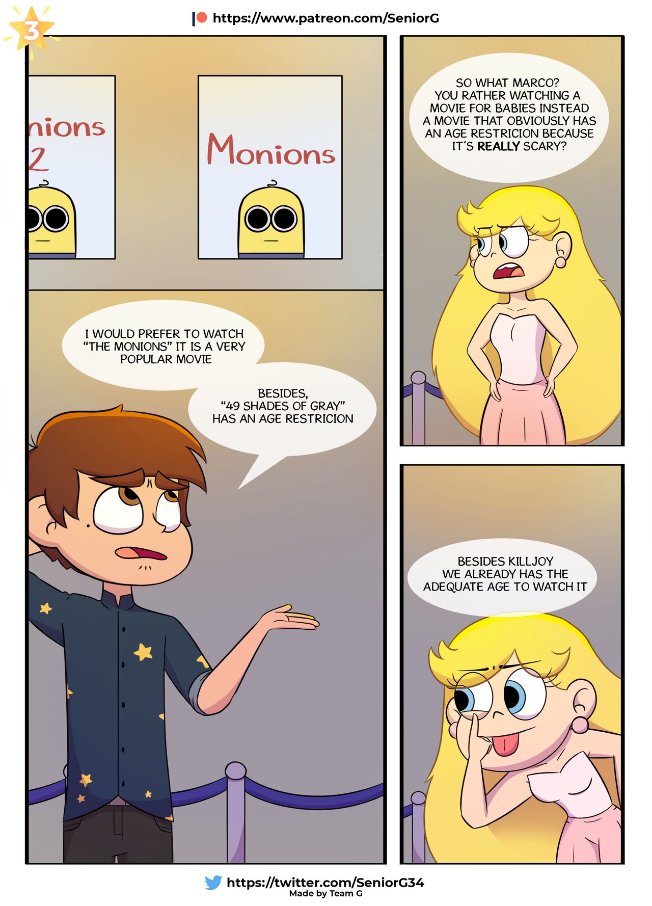 Friendship Thursday  - properly uncensored page 3 full