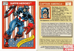 Marvel Universe I Cards