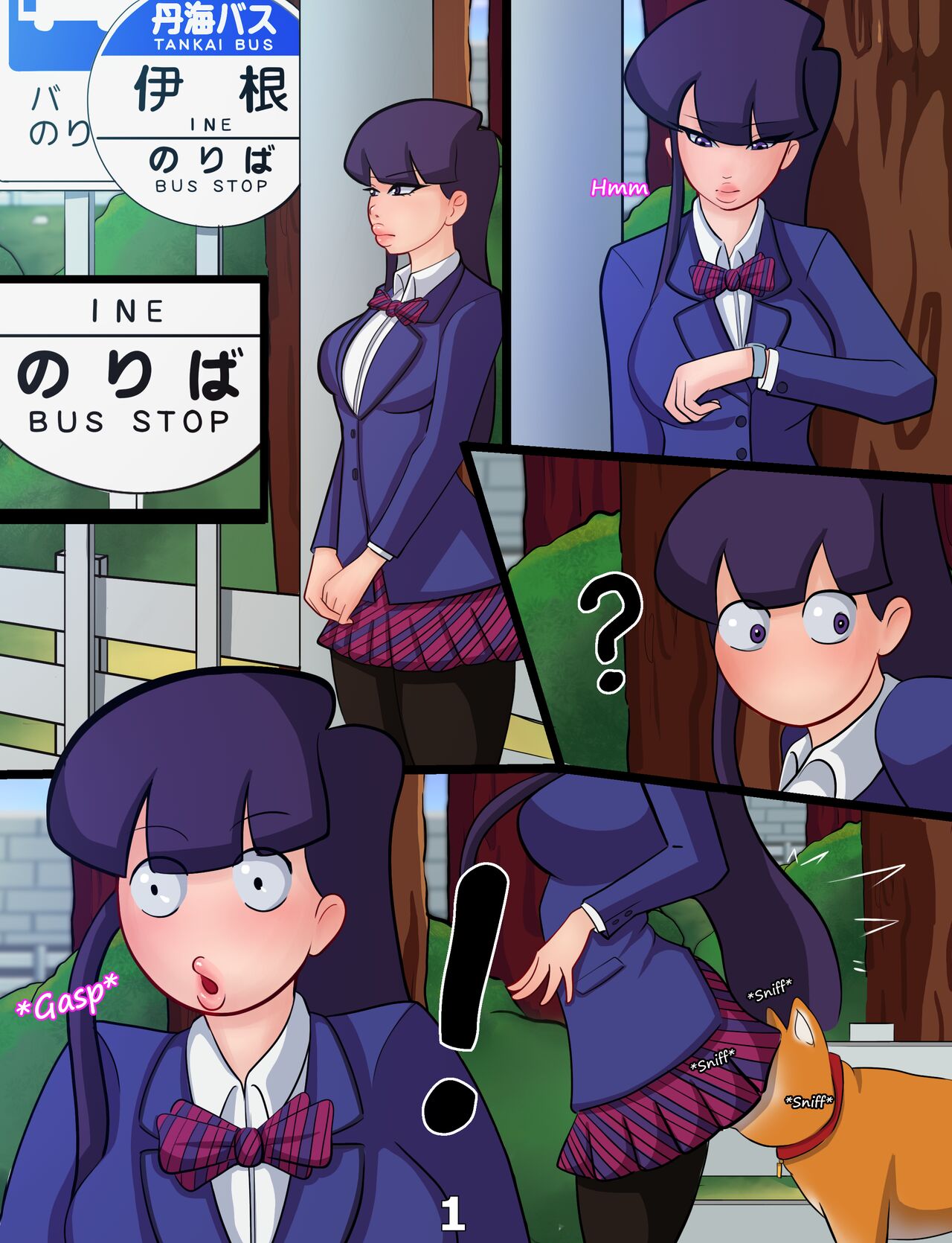 Komi's Doggie friend page 2 full