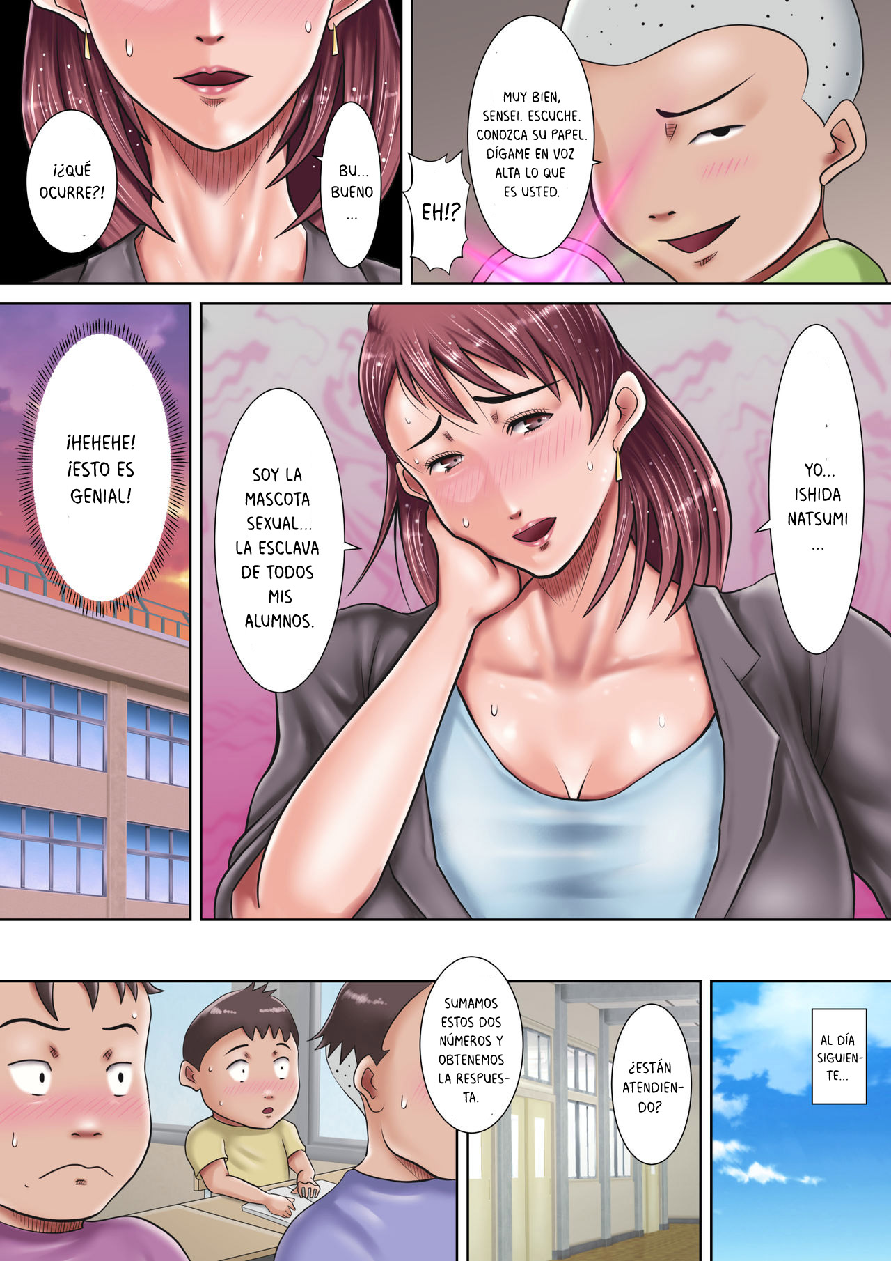 Sensei es nuestro urinal de carne | Bokura no Nikubenki Sensei page 12 full