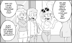 - Lincoln x Leni x Liena x Lori x Loan x Clyde x Lemy -