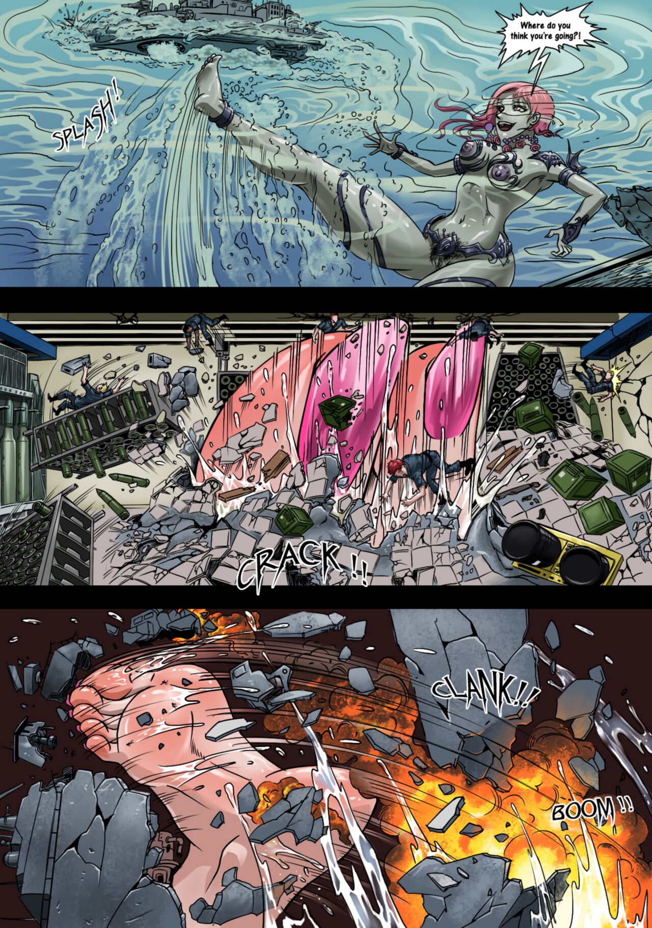 Invasion of The Undersea Leviathans 1 page 10 full