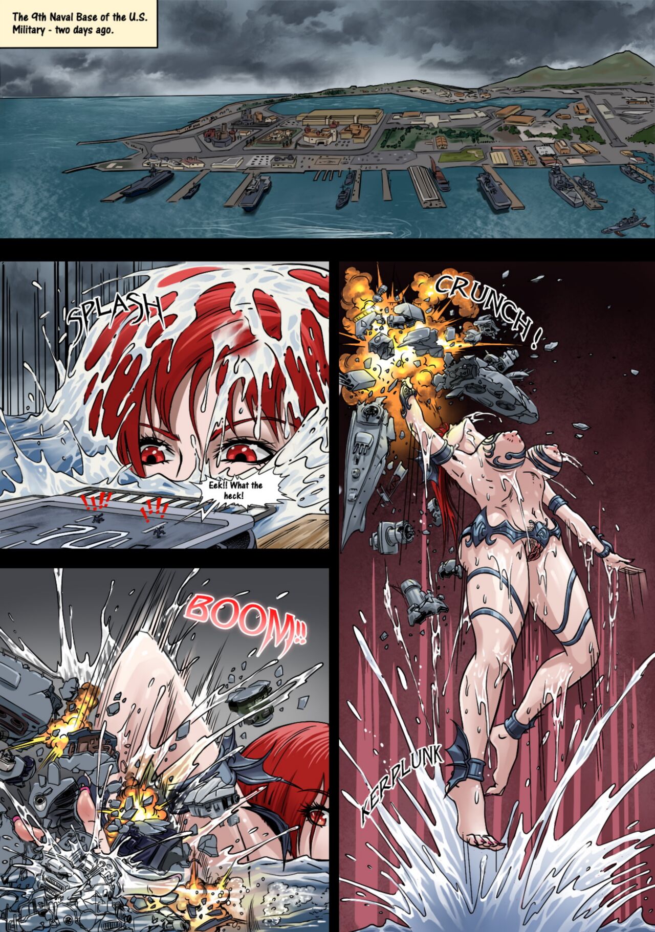 Invasion of The Undersea Leviathans 1 page 4 full