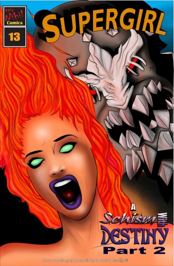 Supergirl: Issue #13 - A schism with destiny Part 2 cover