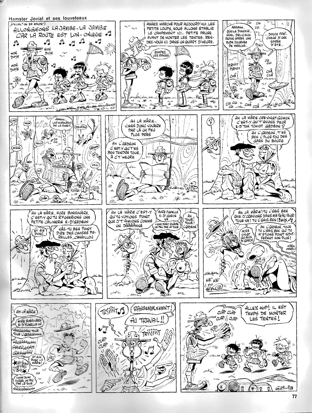 Hamster jovial et ses louveteaux page 12 full