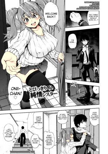 [Kanzume] Tobikkiri Junjou Sister [colored heroine] cover
