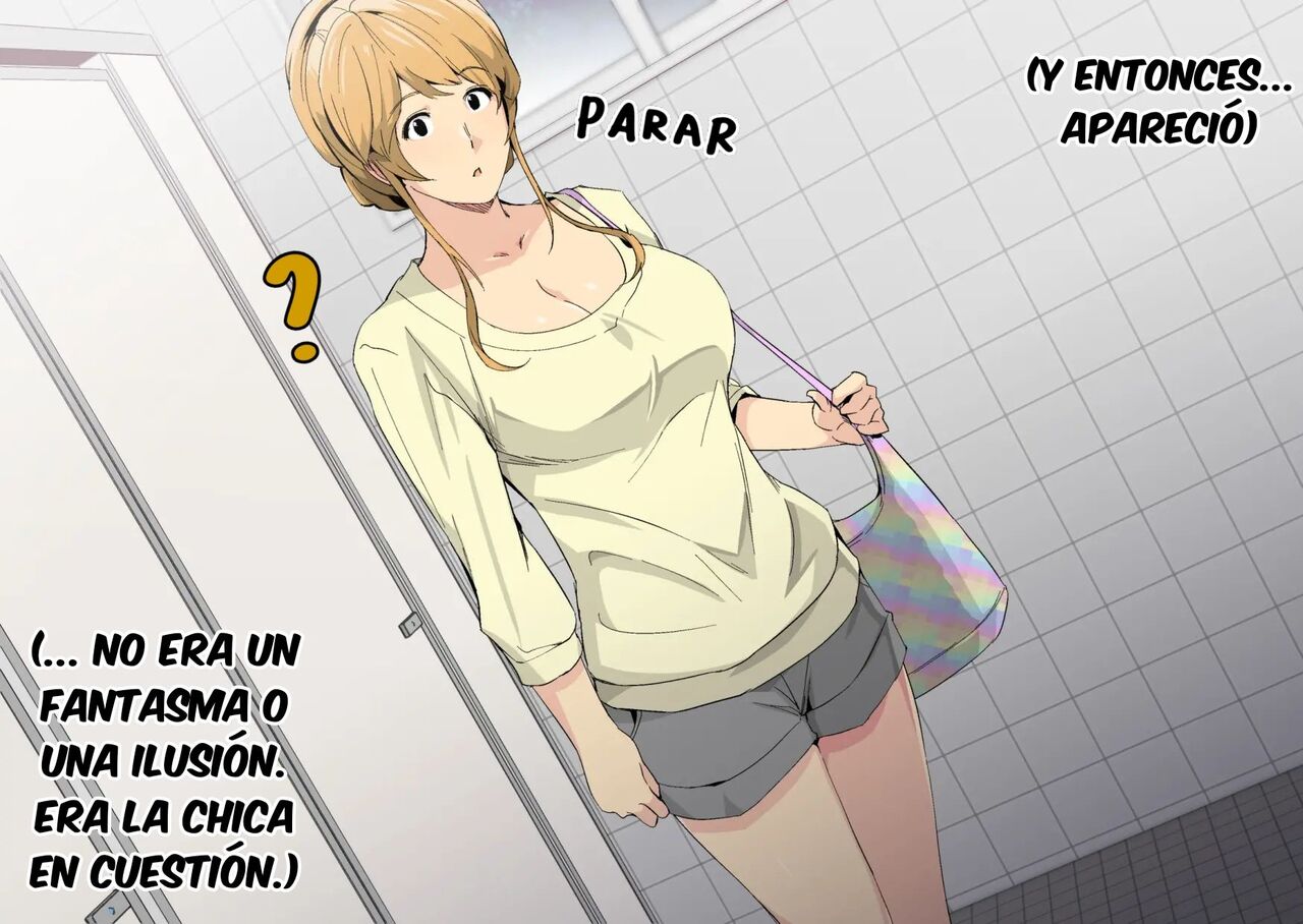 Toaru Kouen no Danshi Toile de, Erokute Kirei na Onee-san to Saikai Shita. page 5 full