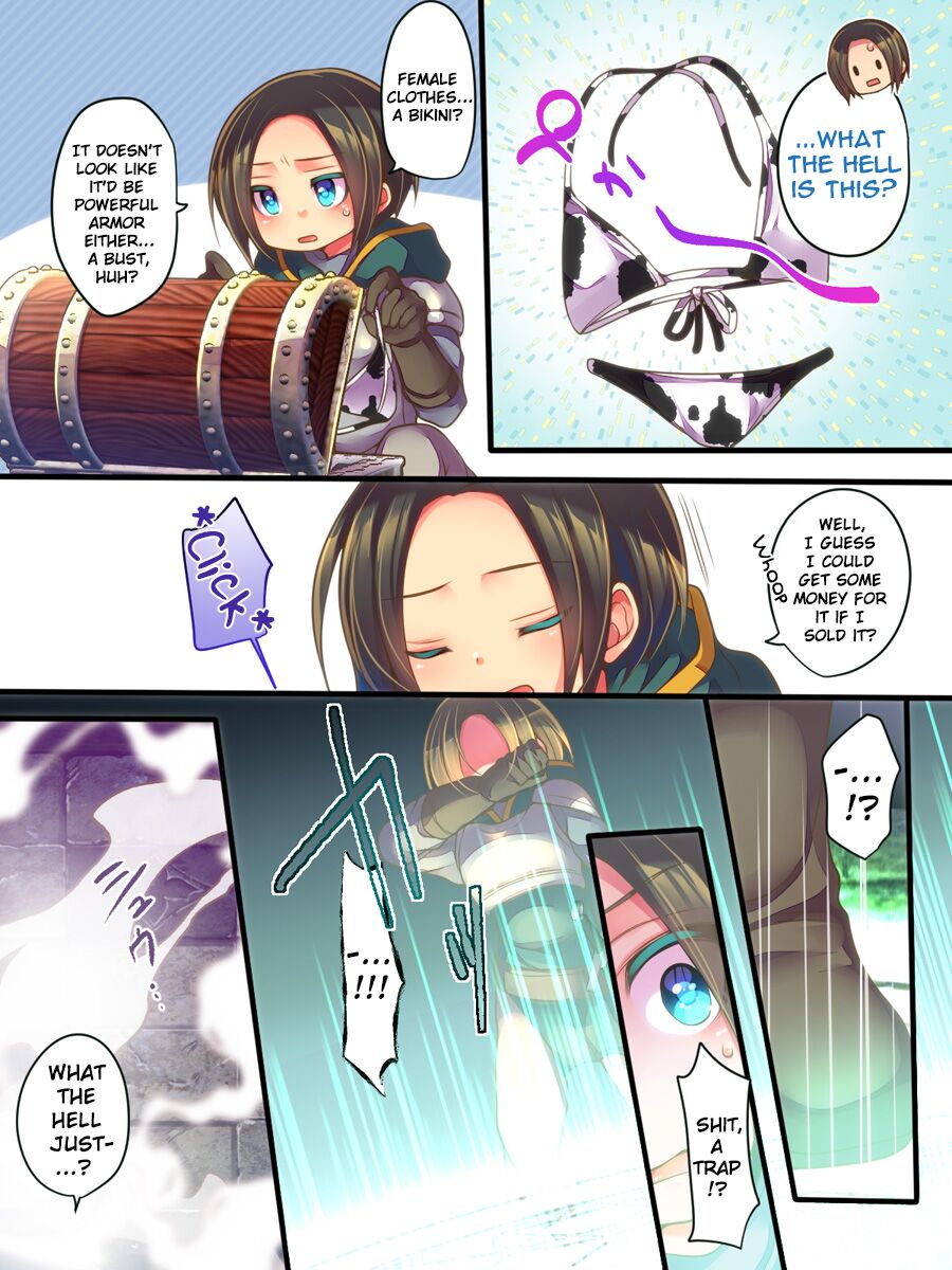 Noroi No TS Soubi  ～Boukensha Wa Bikini De Mesu Ni Ochiru～ | The Cursed TSEquipment ~And Adventurer Corrupted Into a Bitch by a Bikini~ page 3 full