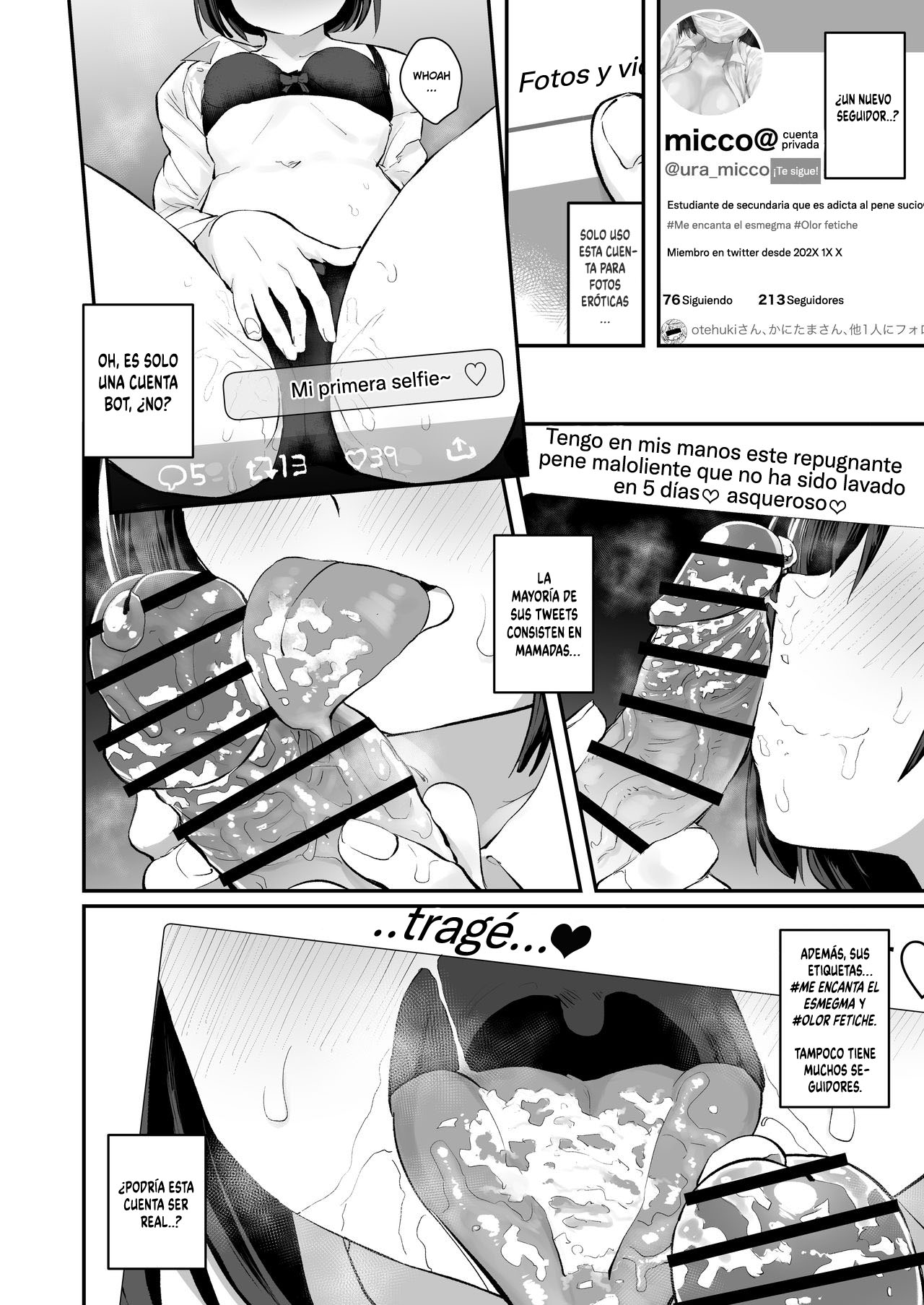 Classmate ga Uraaka de Mainichi Ochinpo Asari Shiterukamoshirenai | My classmate might be surfing the world wide web for dirty dicks with her private acc every day. page 5 full