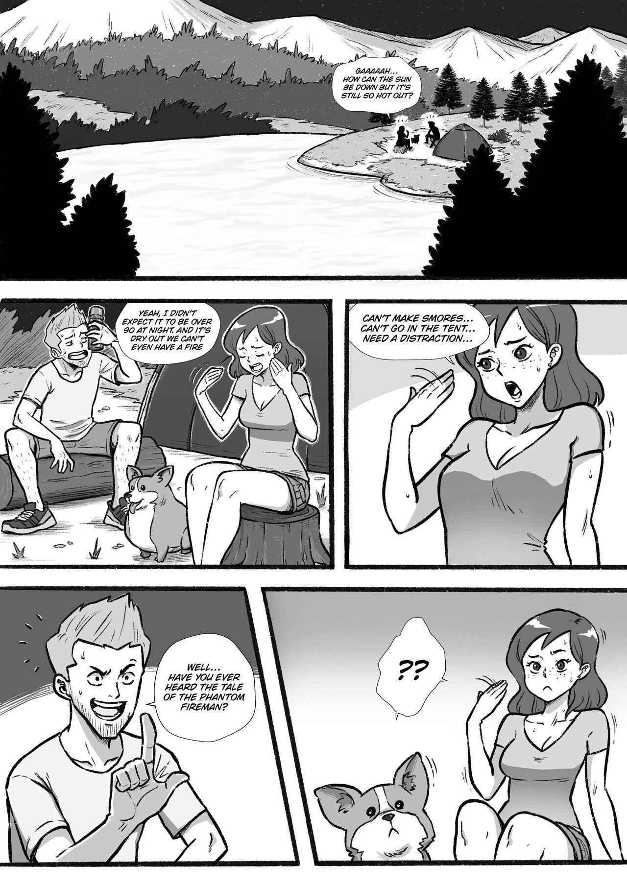 JUSTADDWATER - BURNING HOT SUMMER page 1 full