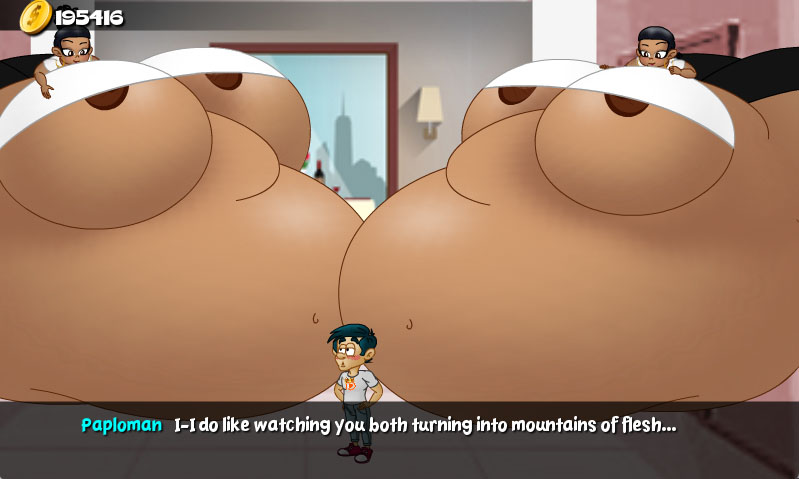 Hungry Girls Game: Twin's Tempting Fattening #6 page 12 full