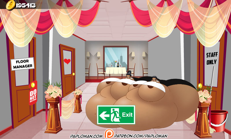 Hungry Girls Game: Twin's Tempting Fattening #6 page 4 full