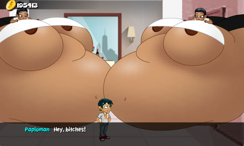 Hungry Girls Game: Twin's Tempting Fattening #6 page 5 full