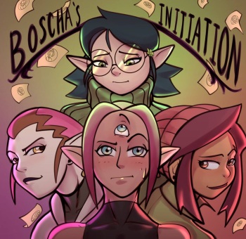[Mr.Jellybeans] Boscha’s Initiation (The Owl House) [ongoing] [french] cover