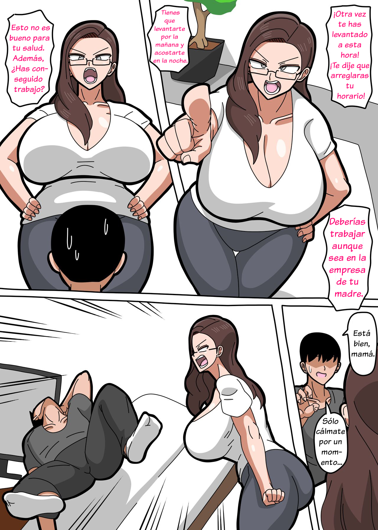 Kaa-san wa Onna Shachou | Mi madre es la Presidenta page 4 full