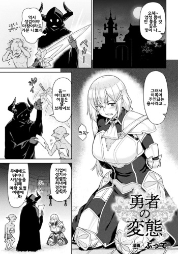 [Butte] Yuusha no Hentai | 용사의 변태 (2D Comic Magazine Noukan Akuochi Sennou Kairaku ni Okasareta Seigi no Heroine Vol.2) [Korean] [Digital] cover