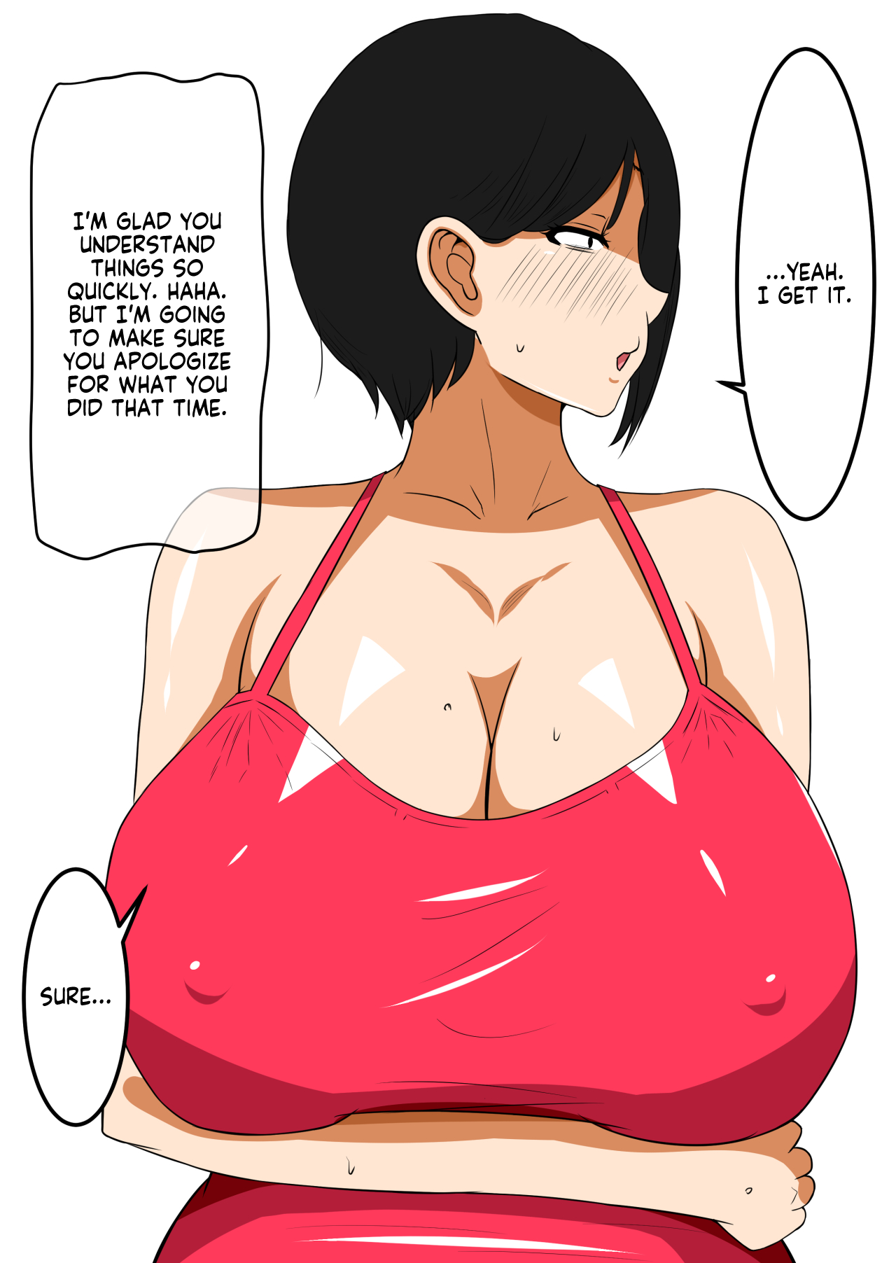 Ochinpo Baka ni Natta Uchi no Okaa-san 3 | My Mother Who Went Dumb From Cock 3 page 7 full