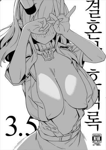 [Enokiya (eno)] Kekkon Kan Sukebe Roku 3.5 (Kantai Collection -KanColle-) [Korean] [Digital] [Deccensored] cover