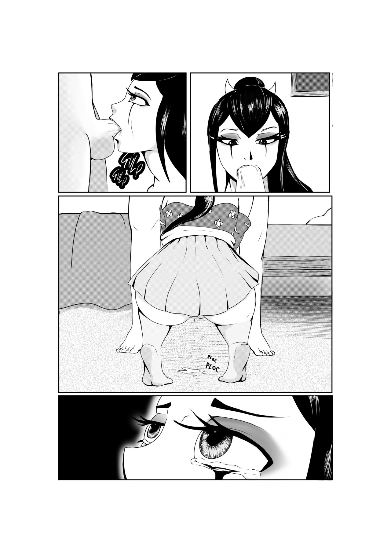 The monster under the bed page 6 full