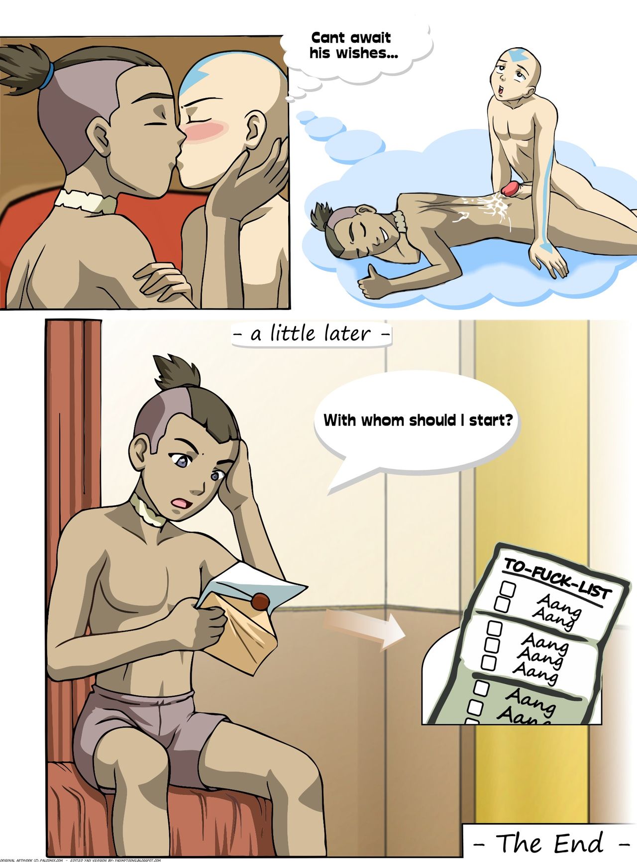 Sokka's biggest wish page 7 full