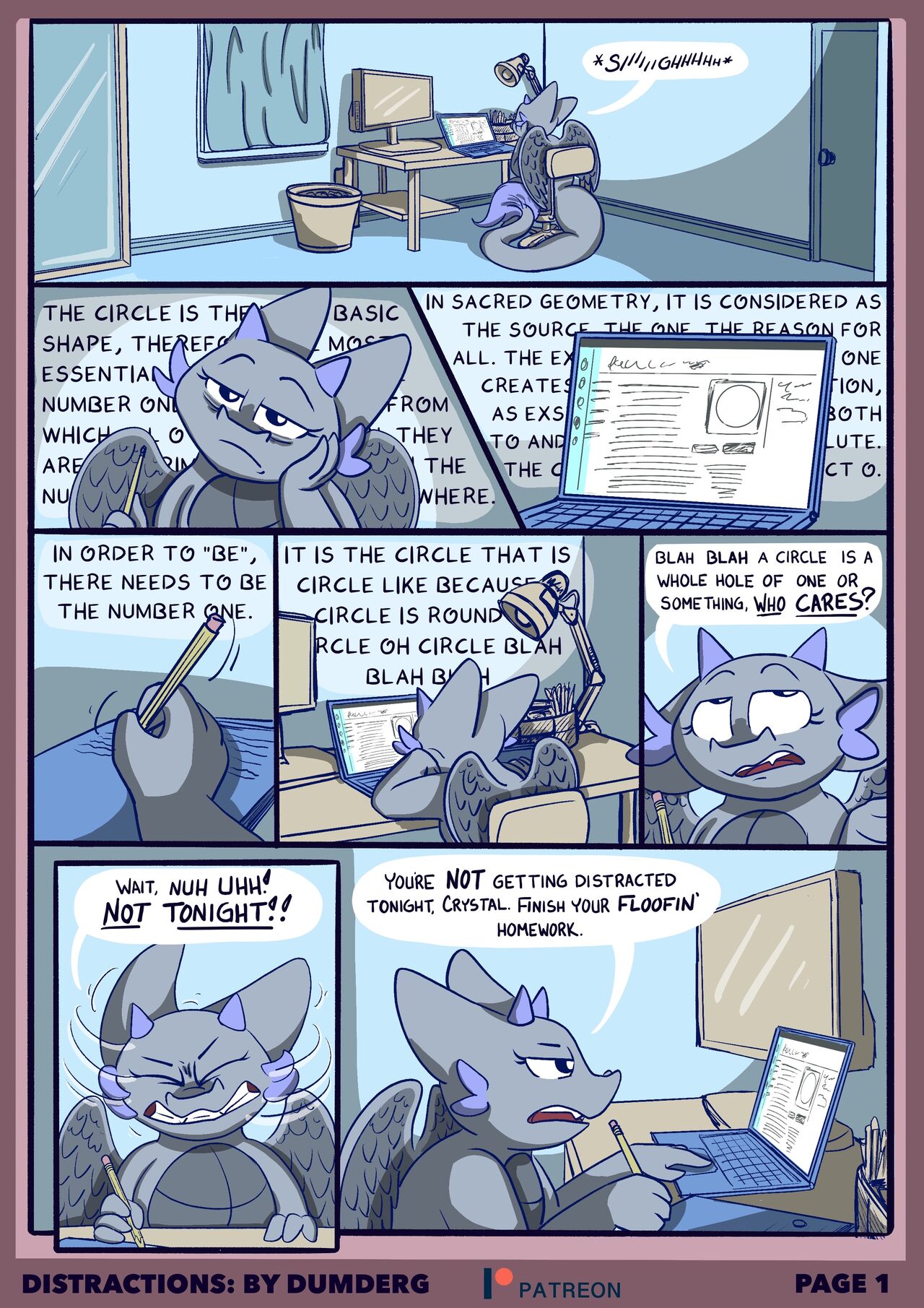 Distractions by DumDerg page 2 full