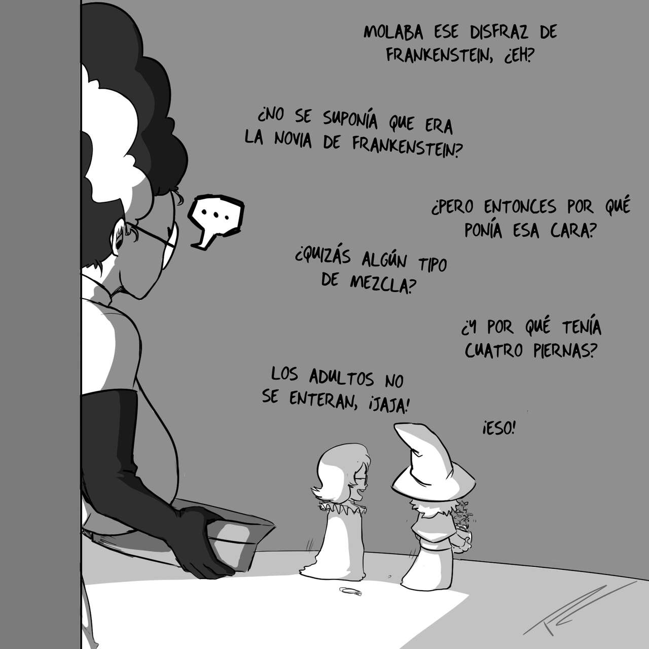 Going Overtime Over Treats - Haciendo horas extras por las golosinas page 11 full