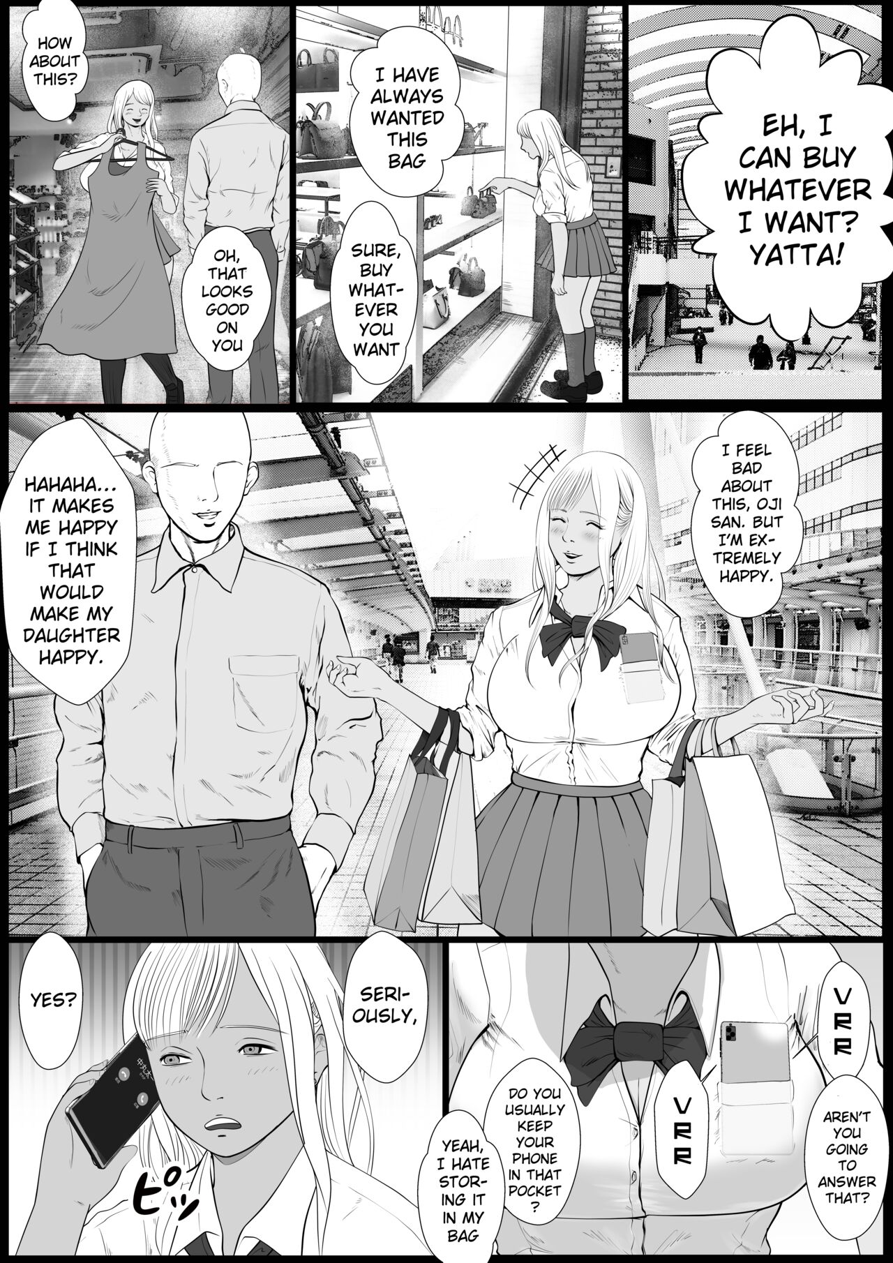 Namaiki na Papakatsu Gal o Nakadashi Suru Houhou Ch. 1 Tachibana Kirara page 4 full
