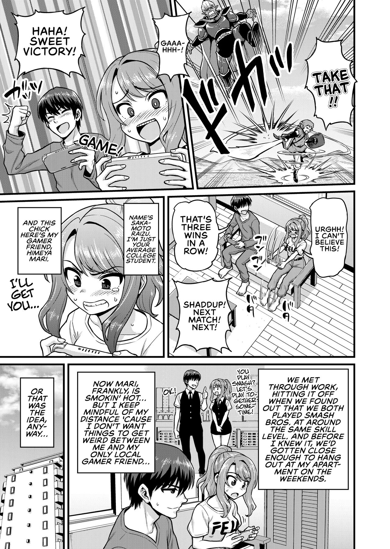 Game Tomodachi no Onnanoko to Yaru Hanashi | Smashing With Your Gamer Girl Friend page 2 full