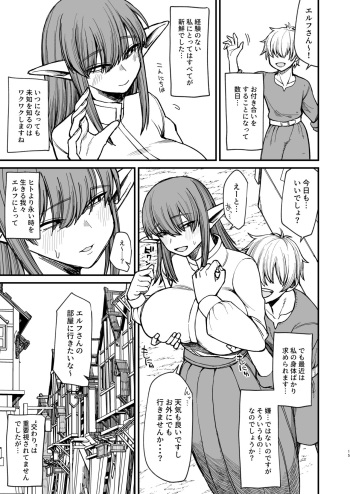 [Butachang] Motenai Jimi na Elf o Kanojo ni Shita Hanashi 3 cover