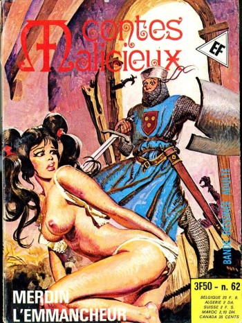 PFA - Contes Malicieux #62 Merlin l'emmencheur cover