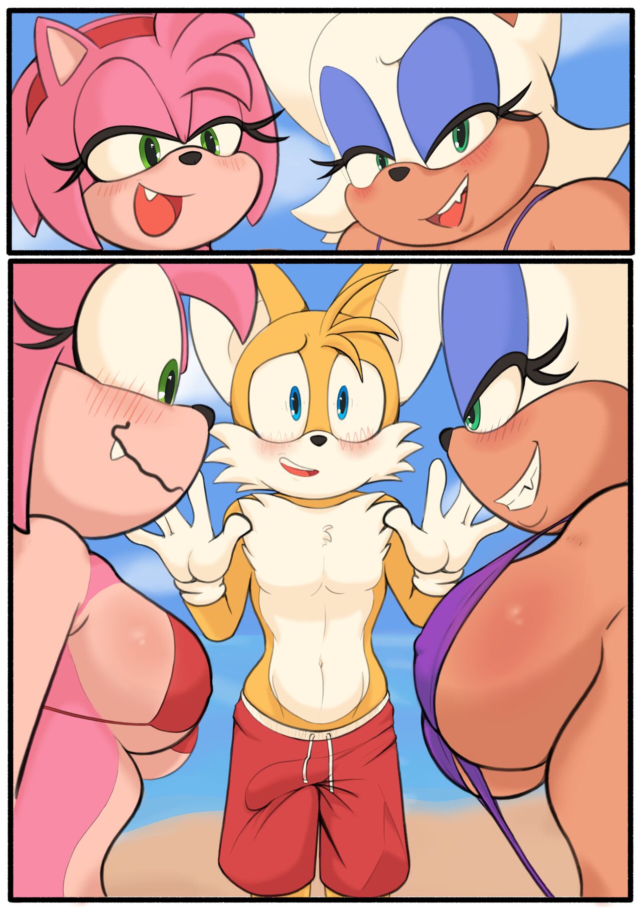 Tails at the Beach page 2 full