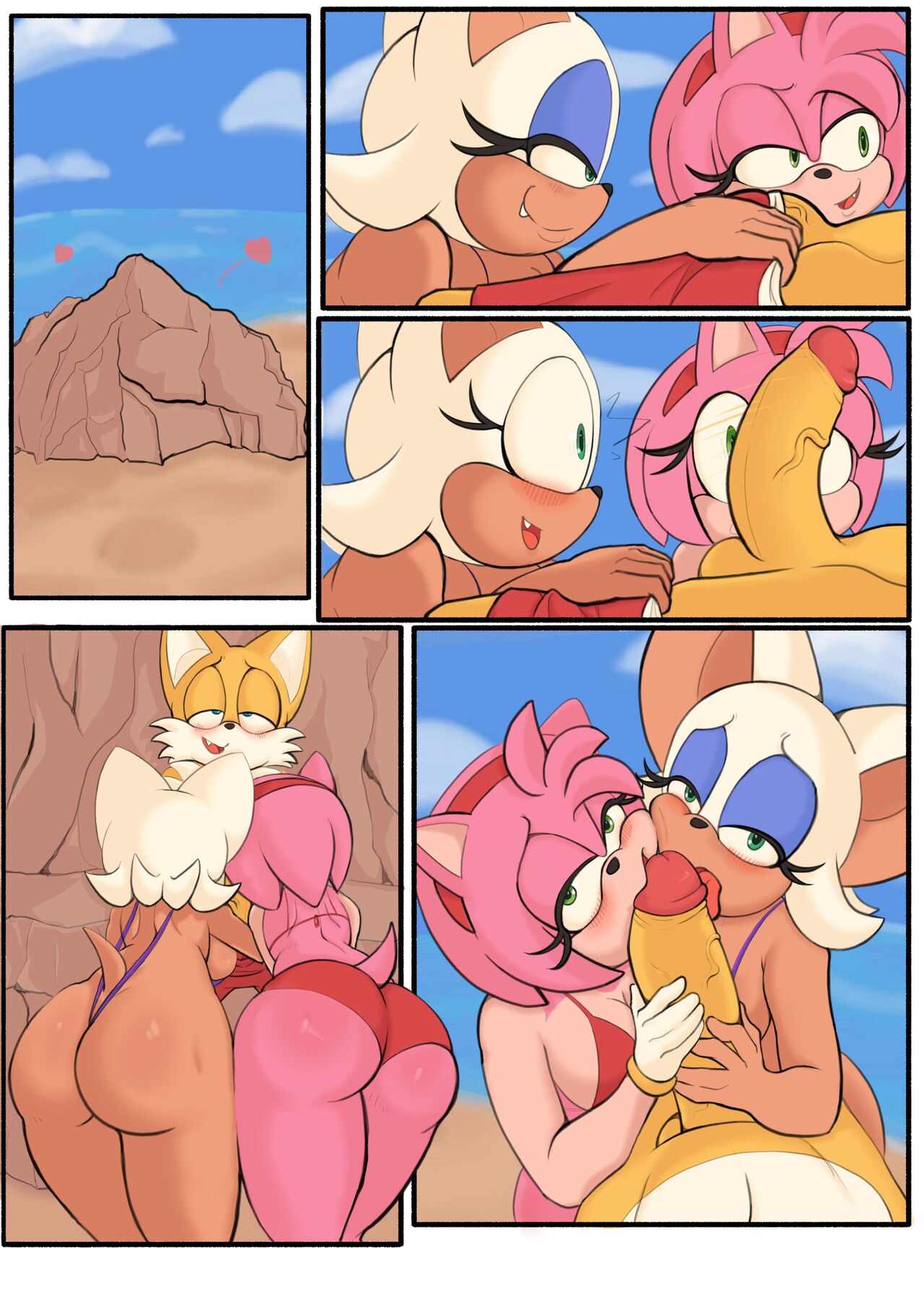 Tails at the Beach page 3 full