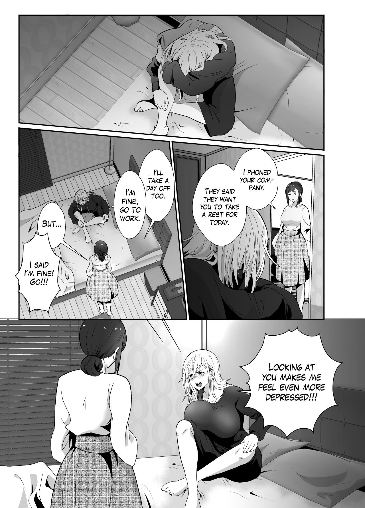 Uwakisyou no Otto ni Seitenkan Kusuri o Nomase Tsuzuketa Kekka | The Results of Making my Adulterous Husband Continuously Drink a Gender-Bending Drug page 12 full