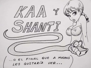 Kaa and Shanti [Vore version] cover
