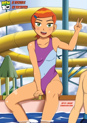 (VNSimp)(Ben 10) Trouble Vacation cover
